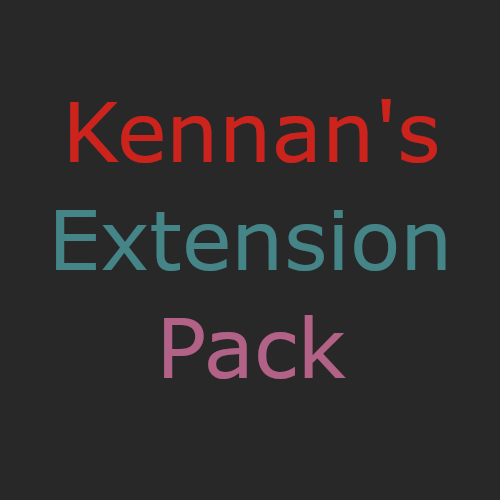 Kennan's Extension Pack